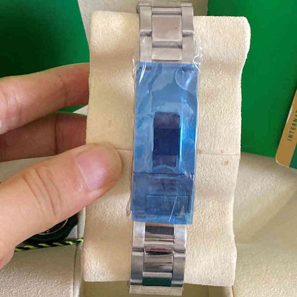 

luxury oyster perpetual watch for men montre de luxe es 116400 classic style 40mm full stainless steel swim sapphire luminous, Slivery;brown