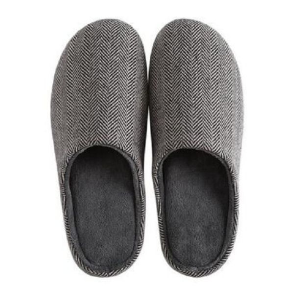 

white men sandals grey slides slipper mens soft comfortable home l slippers shoes size 41-44, Black