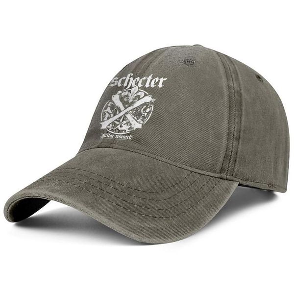 

stylish retro schecter guitars logo denim baseball cap cool team hats funny pink breast cancer gay pride rainbower gray2964, Blue;gray