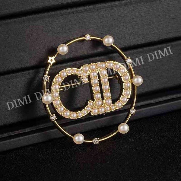 

fashion new jewelry trend luxury brand designer wholesale classic letter female d family ja pearl diamond, Silver