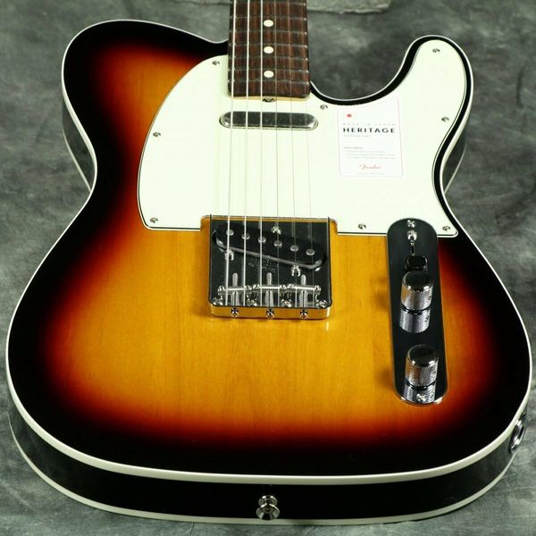 

heritage 60s tele custom 3-color sunburst #ggvd3 electric guitar