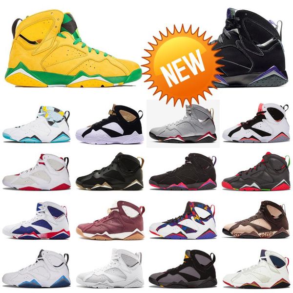

2022 men basketball shoes jumpman 7s bordeaux hare raptor ray allen 7 patta sweater barcelona nights french blue sneaker size 40 -47