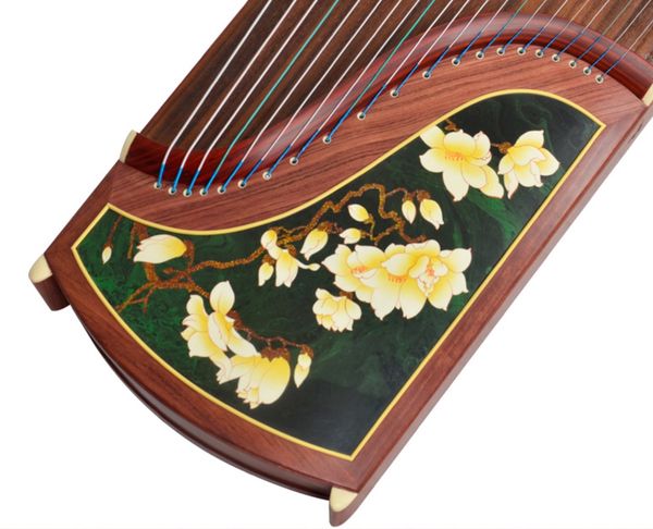 

21 string guzheng dunhuang 694pp magnolia wangchun chinese musical instrument