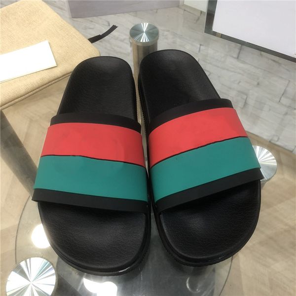 

mens and womens classic series sandals flat slippers environmental protection material striped beach shoes size 35-46, Black