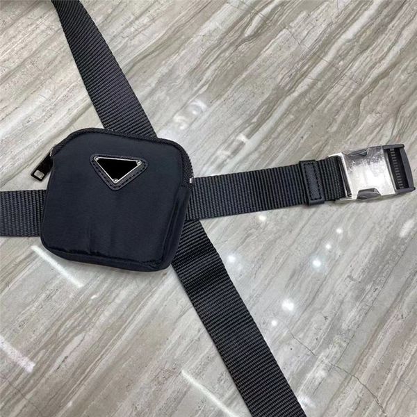 

womens luxury designer belt with purse bag fashion designers belts men waistband nylon lady girdle mini waist bag ceinture296s, Black;brown