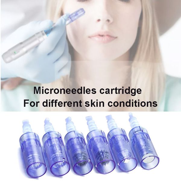 

beauty microneedle roller electric derma pen microneedling mts skin care 9/ 12/ 36/ 42/ nano tattoo pms 1/3/5/7pin permanent makeup replacem