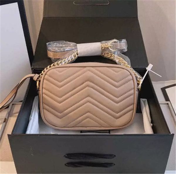 

luex designer marmont crossbody shoulder g bag quilting zig zag leather black gold matelasse wallet on chain hardware women's 1