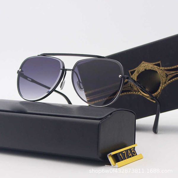 

dt new metal frameless sunglasses trend glasses trimming sunglasses polygonal men's and women's sunglasses, White;black