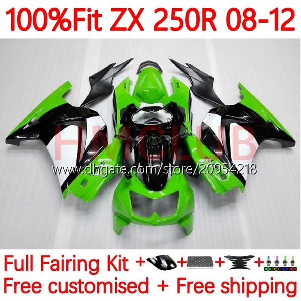 Инъекция плесени OEM Cody для Kawasaki Ninja ZX250R ZX 250R ZX250 08-12.