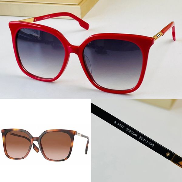 Sonnenbrille mit quadratischem Rahmen, kratzfeste, polarisierte Verlaufsgläser, Designer-Brille, Outdoor-Sport, Sonnenschutz, klassisch, Anti-Ultraviolett, Universal 4347