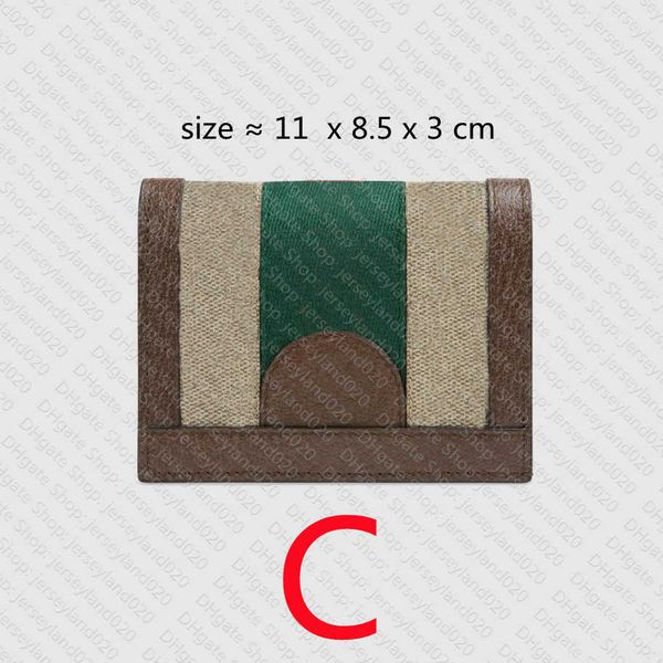 

523153 ophidia continental zip around card case holder wallet 523154 designer womens business cardholder coin purse key pouch cles passport, Red;black