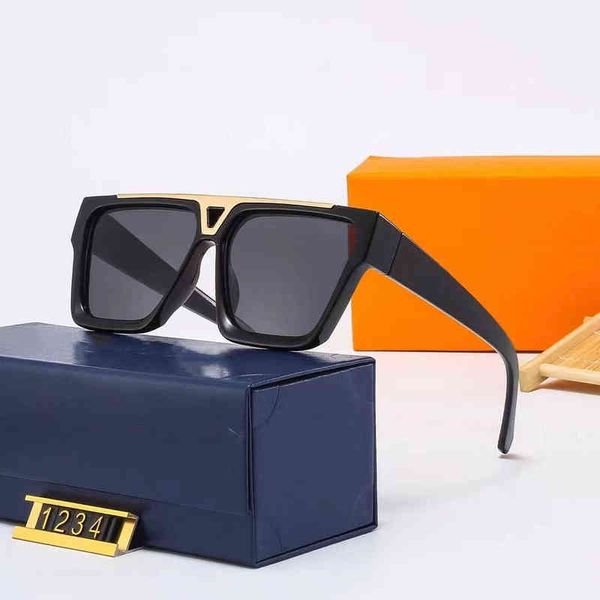 

designer sunglasses summer fashion beach for women men full frame letter rectangle design glasses, White;black