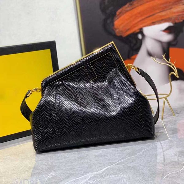 

purses designer bags fashion women's clutch bag clip purse chain shoulder bags women cross body with genuine leather