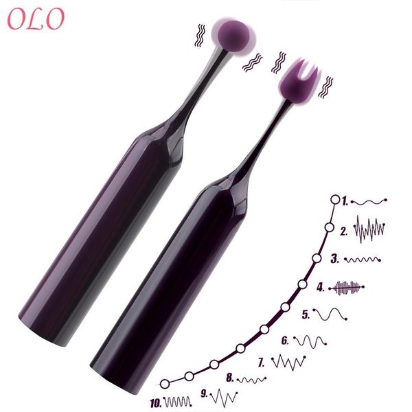 Toys de flerte de brinquedos g vibrador 10 Frequency Lick Clitoris Estimulador de vagina sexy para mulheres massager de mamilo masturbador