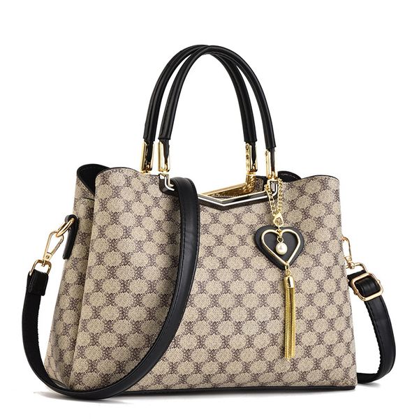 

luxury women shoulder bag, black crossed leather handbag set for women, 2021