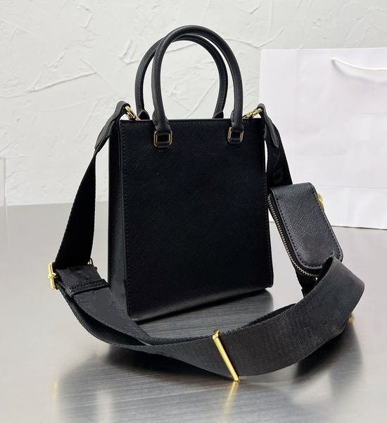 

classic hand-held shoulder messenger bag embossed logo high-end atmosphere luxury simple style luxury portable large capacity matching gift
