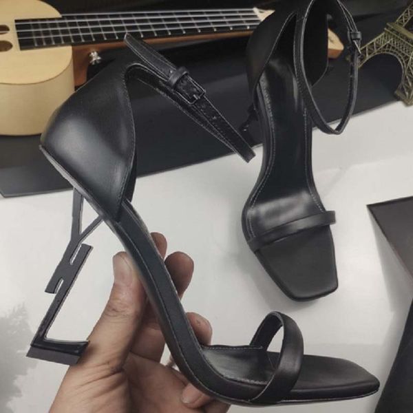 

designer high heel designers dress shoes styles womens stiletto luxury heels genuine leather point toe pumps loafers 0001, Black