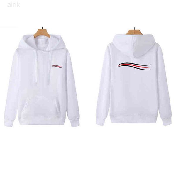 

2023 hooded sweatshirts mens women designer hoodies mens clothing high street print hoodies pullover winter sweatshirts, Black