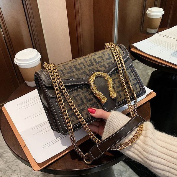 

fashion ladies small bag women's 2022 new high-capacity chain square high-grade single shoulder designer bags for women handbags wholes