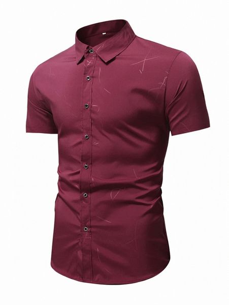 

men graphic print shirt w42y#, White;black