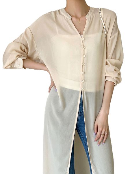 

dazy drop shoulder button front coat g4ph#, Black