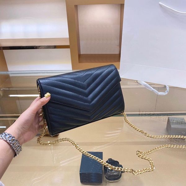 

classic girls bags leather totes woc chain bags women's luxury fashion designerwomen's clutches