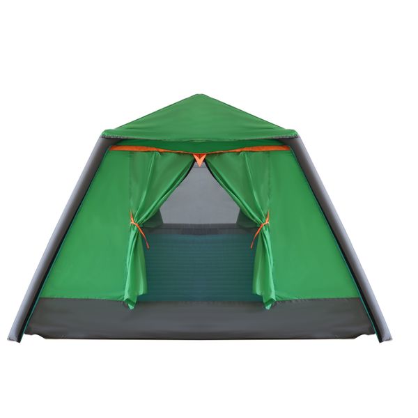 Uygun şişme otomatik pop-up çadırı diğer ev açık hava taşınabilir kamp kalınlaştırıcı yağmur geçirmez kamp çadırları