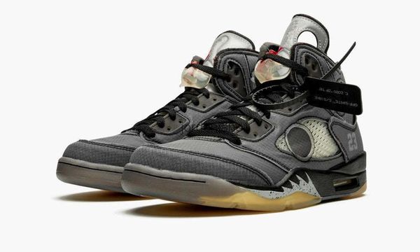 

shoes jumpman 5s sp black muslin-fire red basketball outdoor sports original delivery