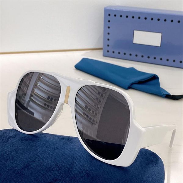 

2022 new 0785 mens sunglasses women glasses designer fashion personality unique classic trend style protects eyes gafa291x, White;black