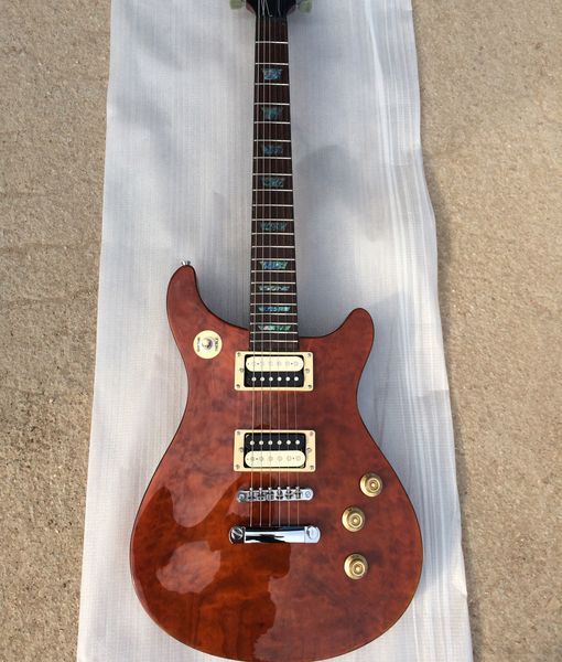 

electric guitar body mahogany qulited maple delivery can customize