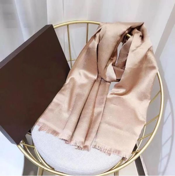 

2022 designer silk scarf mens scarf womens four season shawl fashion letter scarves 6 color optional exquisite muffler bufanda luxurys gift, Blue;gray
