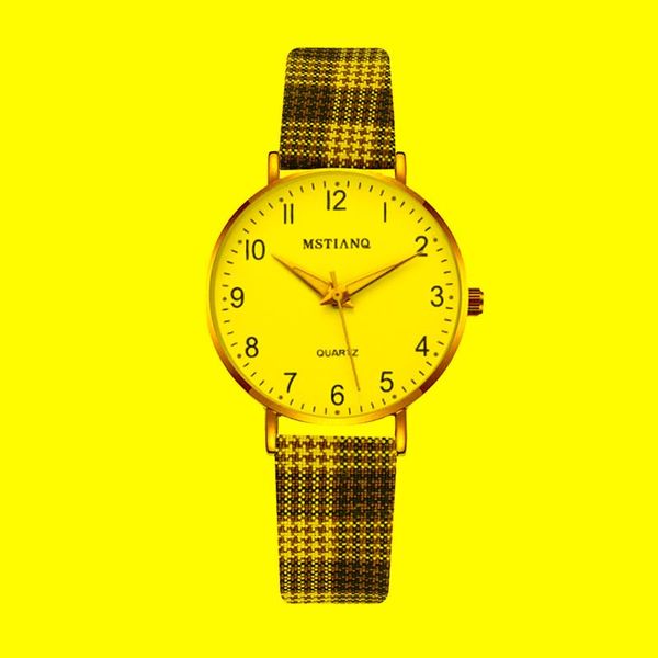 Armbanduhren Damenuhren Einfache Vintage Kleine Uhr Lederarmband Casual Sport Armbanduhr Kleid Damen Reloj MujerArmbanduhren