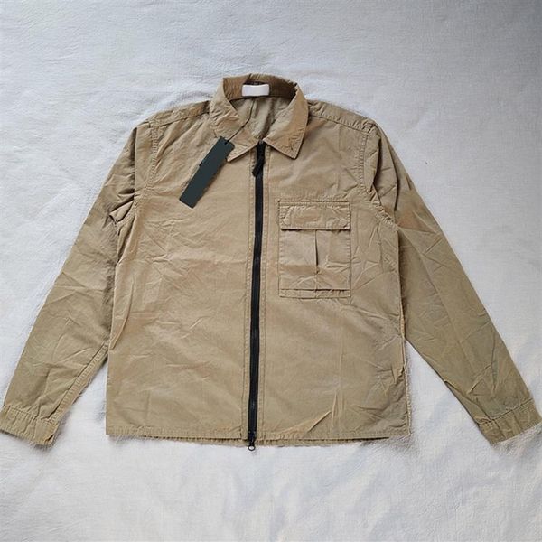 

19fw 115wn overshirt old garment dye t0ney jackets men women fashion coat jacket shirt outdoor2795, Black;brown