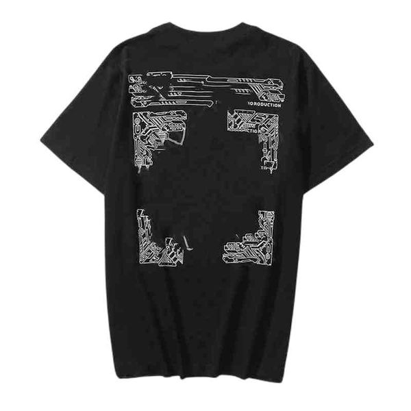 

off men's t-shirts arrow and women's american alphabet hip hop reflective loose couple print short half sleeveprinted letter x on, White;black