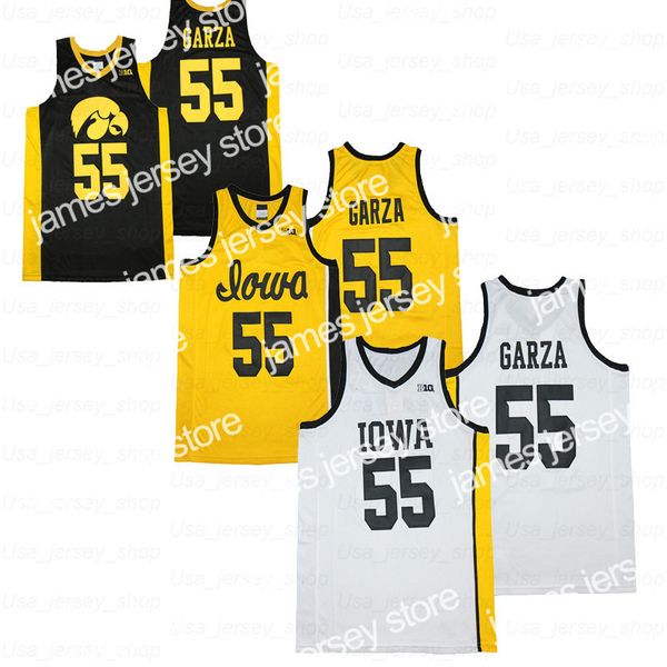 

new basketball jerseys custom ncaa iowa hawkeyes college basketball 55 garza 11 tony, Black;red