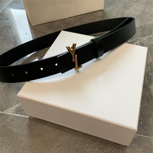 

designer women belt fashion letter gold buckle men belt 9 color classic versatile luxurys designers belts genuine lea301y, Black;brown