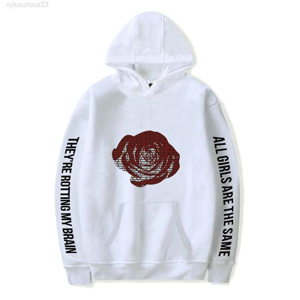 

rip juice wrld men hooded sweatshirt rapper juicewrld revenge hip hop hoodie sweatshirts women girls male pullover 235b, Black