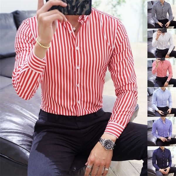 

new men fashion cotton linen shirts long sleeve summer striped shirt casual loose comfy top, White;black