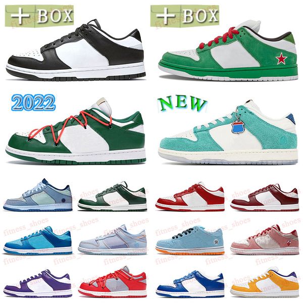 

pandas chunky dunky mens womens running shoes designer 2022 new union la low argon spartan vintage green paisley unc blue fog grey rose whip