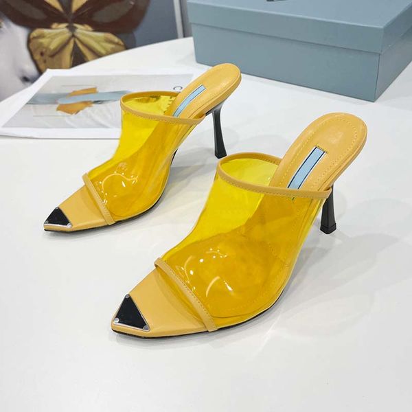 

new women slippers genuine leather 7a dress shoes sheepskin lining women sandal slides italian cowhide outsole high heel fashion pumps point, Black