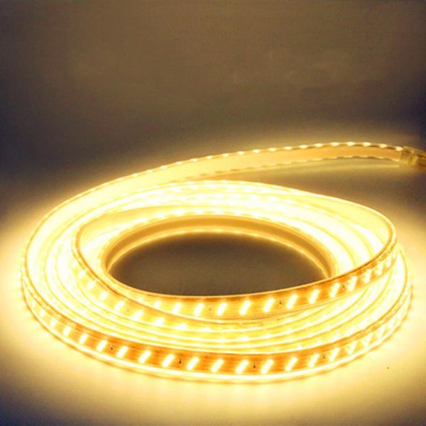 Strisce luci a LED con soffitto soggiorno tre file di filo 2835 barra luminosa alta cintura morbida a cinghia
