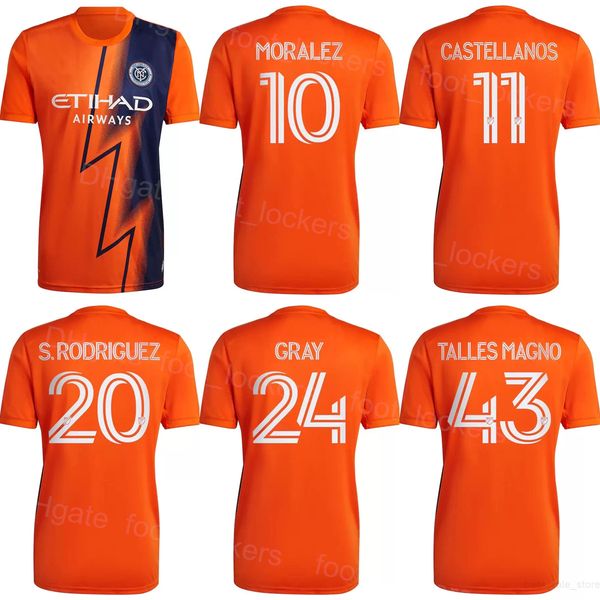 

club soccer new york city fc 21 andrea pirlo jerseys 8 thiago andrade 20 rodriguez 38 pereira 11 valentin castellanos 8 frank lampard 7 davi, Black;yellow