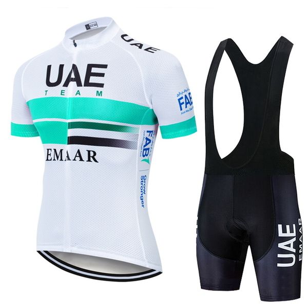 

cycling jersey set 2021 pro team uae red mtb racing bike clothes summer mountain bicycle clothing men's sports cycling set 0613, White;black