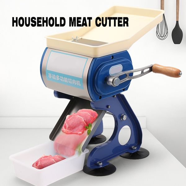 Salsichas de carne Maker Manual de Carne Miner Multinente Processadores de Alimentos Grinder Home Tool Comercial Carne Fresh Slicer