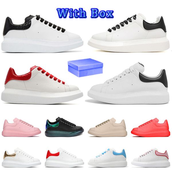 

2022 new snakeskin sneakers designer shoes mens womens flats platform outdoor walking jogging sneakers triple black white full red beige nav