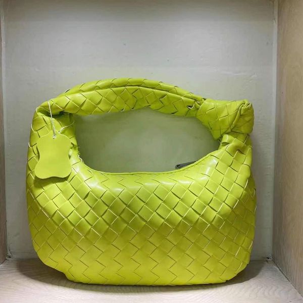 

designer jodie bags luxury zipper clutch woven intrecciato leather bag 2023 new fashion shoulder lady hobo hand soft tote size 28cm wog7