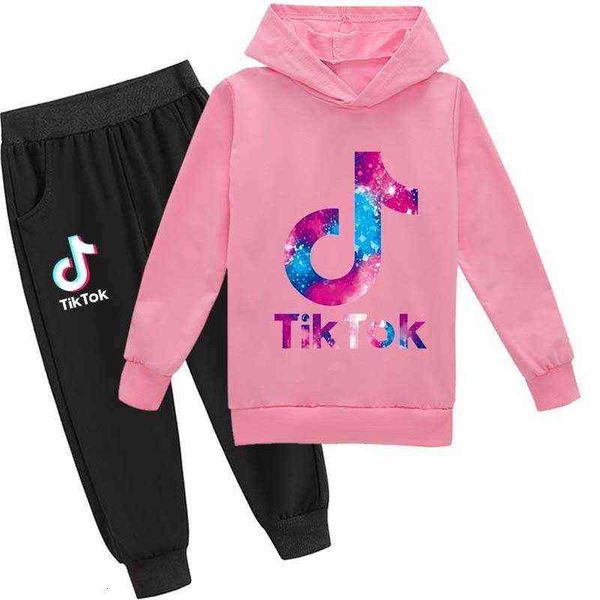 

tiktok casual suit boys and girls children's sweater and trousers 40003, White