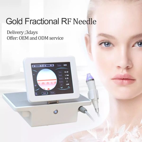 

gold micro needle machine with radio frequency microneedle rf fractional