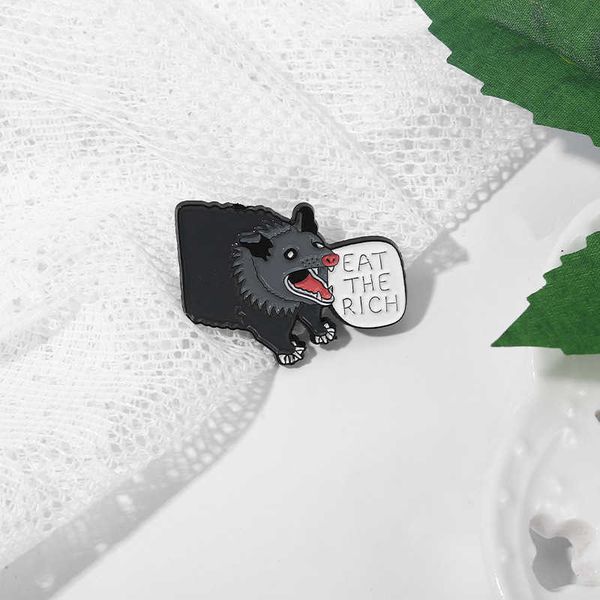 

boar brooch animal savage clothing alloy badge electroplated accessories collar pin, Gray
