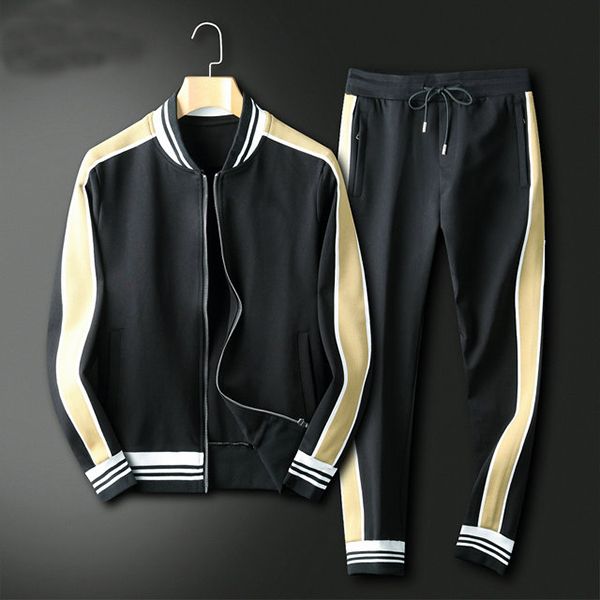 

men's tracksuit designer clothes velvet tracksuit pants winter jacket m3-xl, Gray